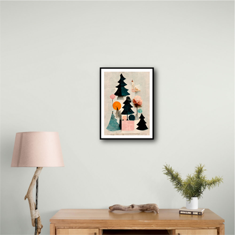 Cute Pine Tree Composition Cute Pine Tree Composition