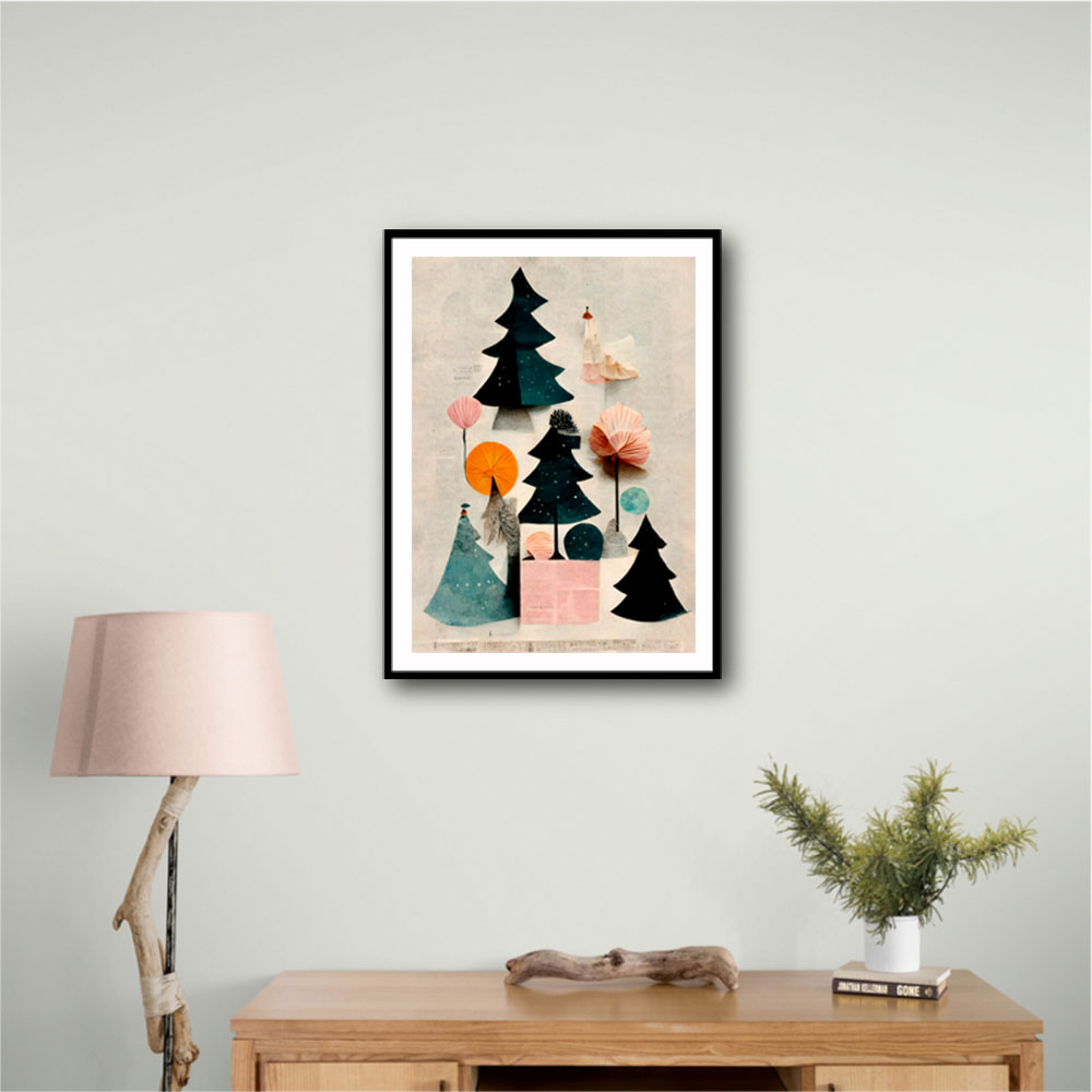 Cute Pine Tree Composition Cute Pine Tree Composition