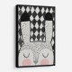 Frame Colour:: Black Bunny