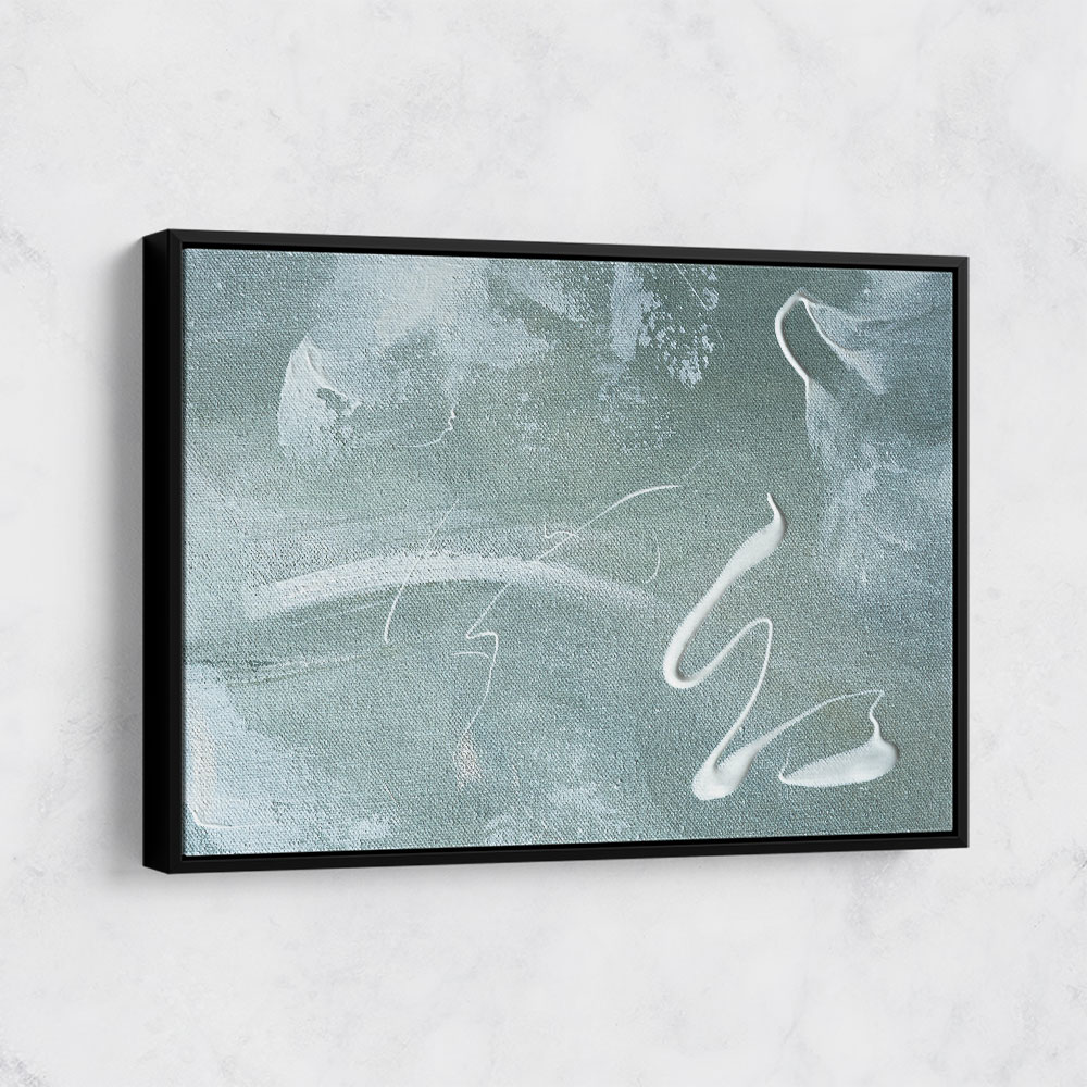 Green and White Acrylic No 1 Green and White Acrylic No 1