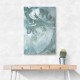 Green and White Acrylic No 4 Green and White Acrylic No 4