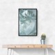 Green and White Acrylic No 4 Green and White Acrylic No 4