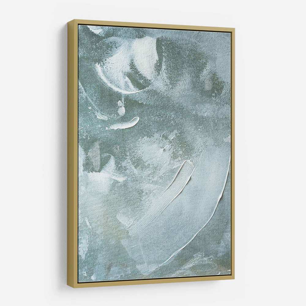 Green and White Acrylic No 4 Green and White Acrylic No 4
