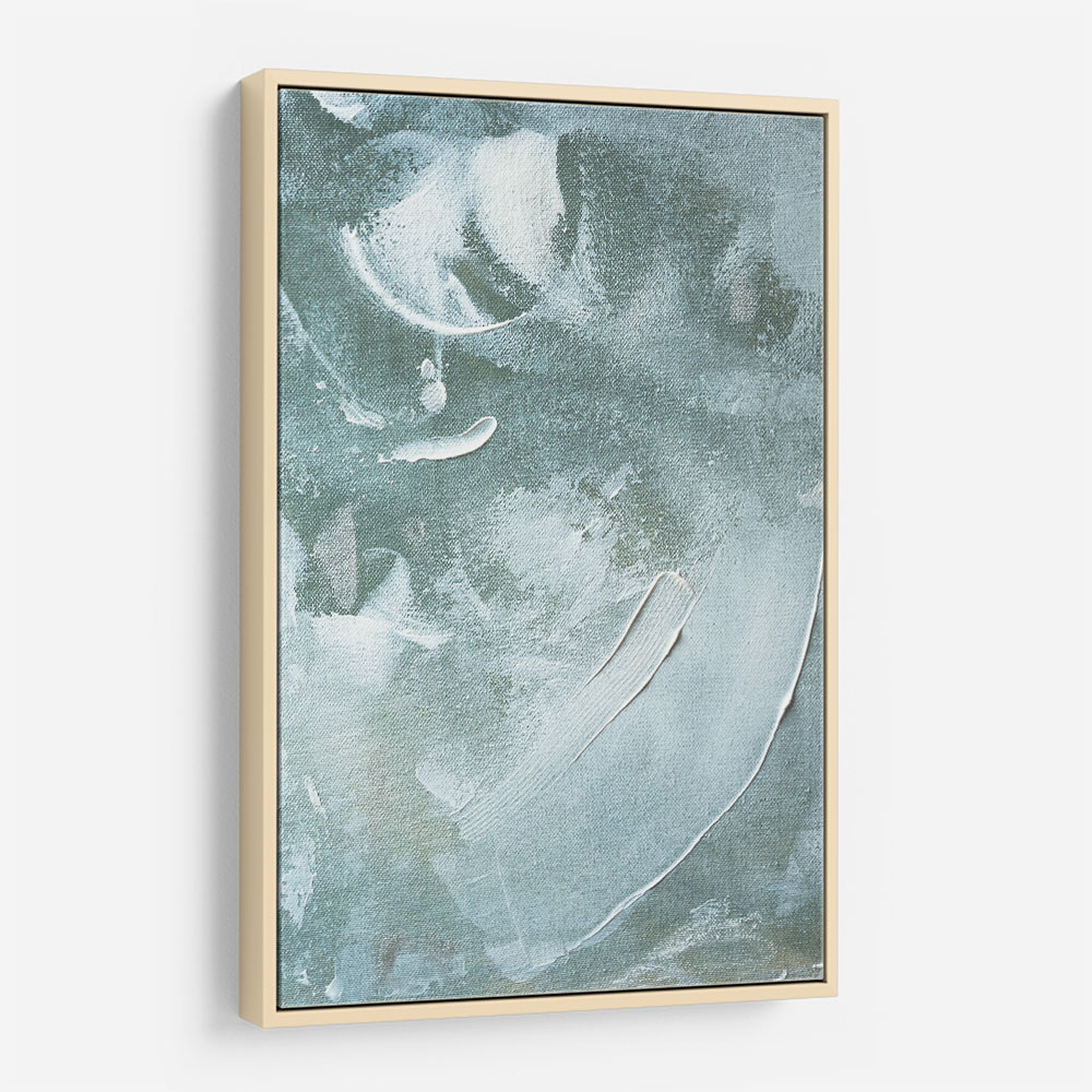 Green and White Acrylic No 4 Green and White Acrylic No 4