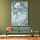 Green and White Acrylic No 4 Green and White Acrylic No 4