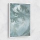 Green and White Acrylic No 4 Green and White Acrylic No 4