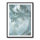 Green and White Acrylic No 4 Green and White Acrylic No 4