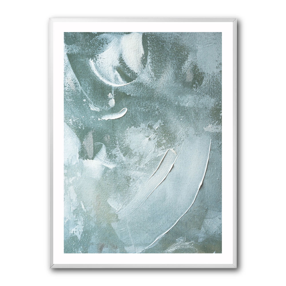 Green and White Acrylic No 4 Green and White Acrylic No 4