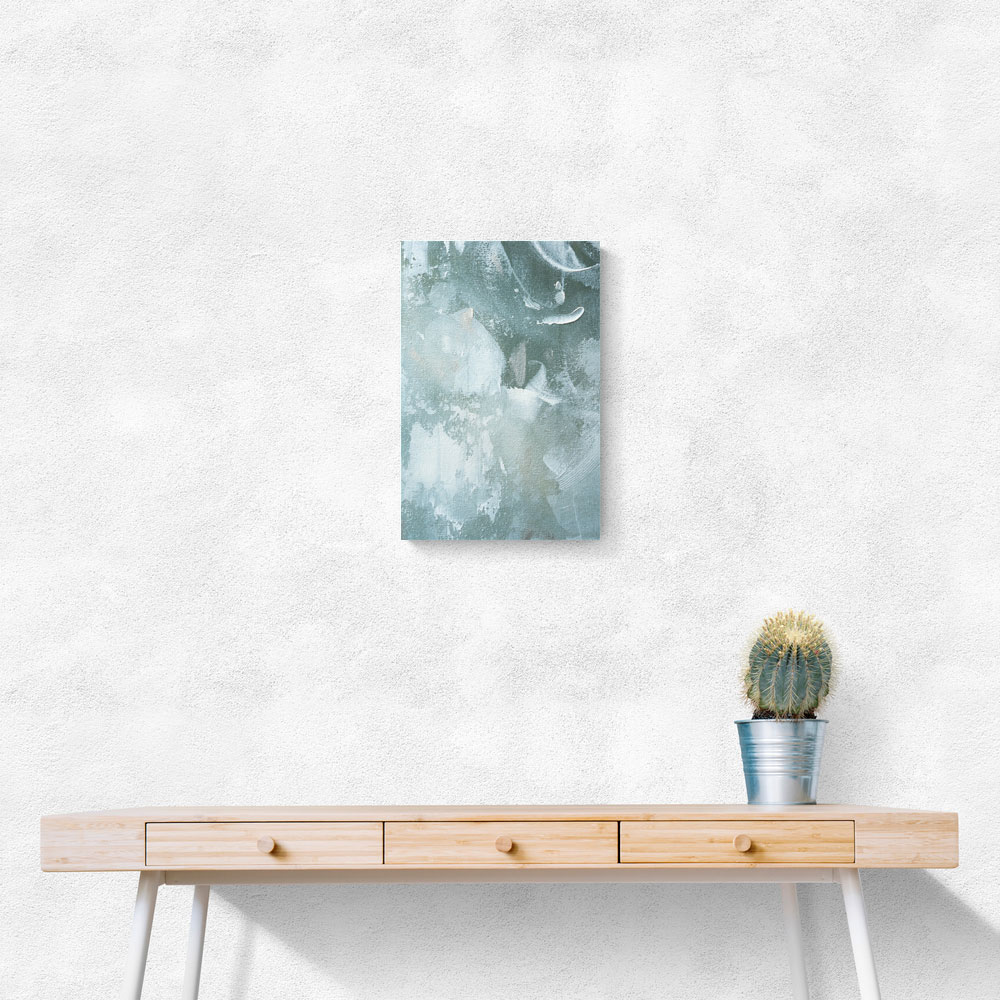 Green and White Acrylic No 3 Green and White Acrylic No 3