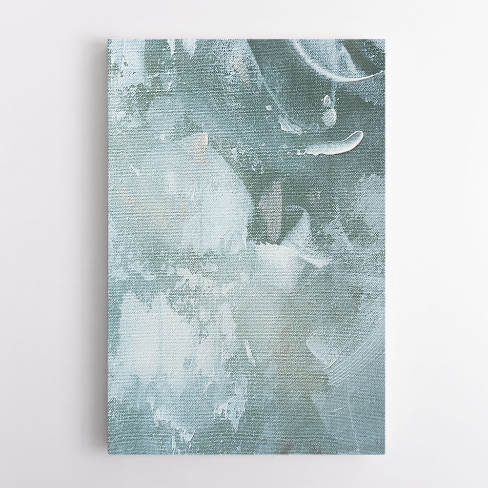 Green and White Acrylic No 3 Green and White Acrylic No 3