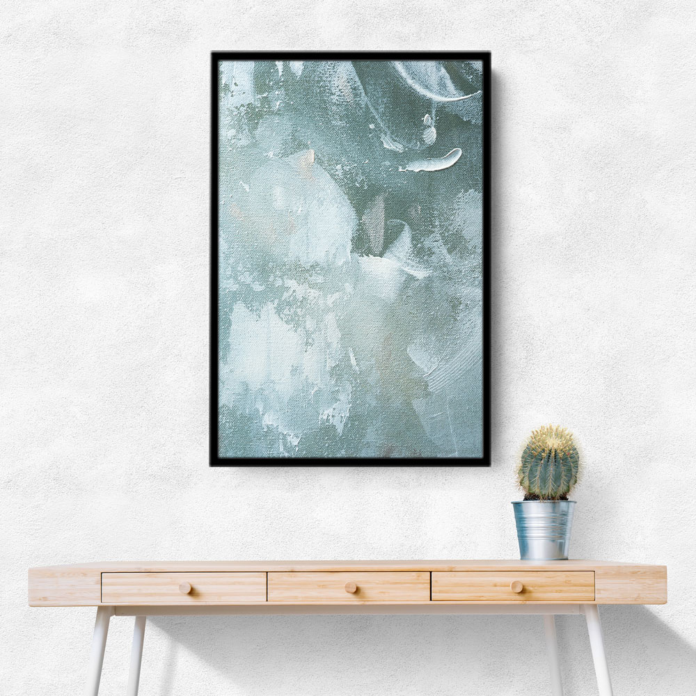 Green and White Acrylic No 3 Green and White Acrylic No 3