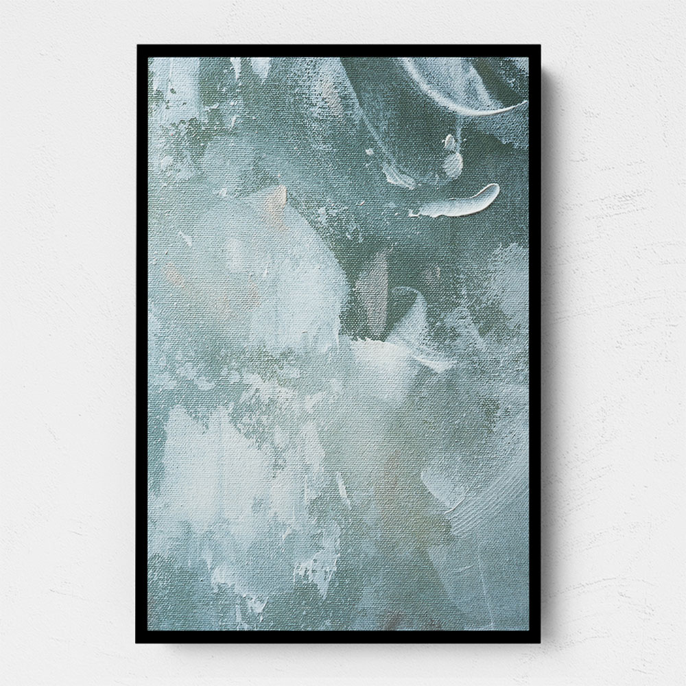 Green and White Acrylic No 3 Green and White Acrylic No 3