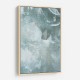 Green and White Acrylic No 3 Green and White Acrylic No 3
