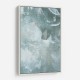 Green and White Acrylic No 3 Green and White Acrylic No 3