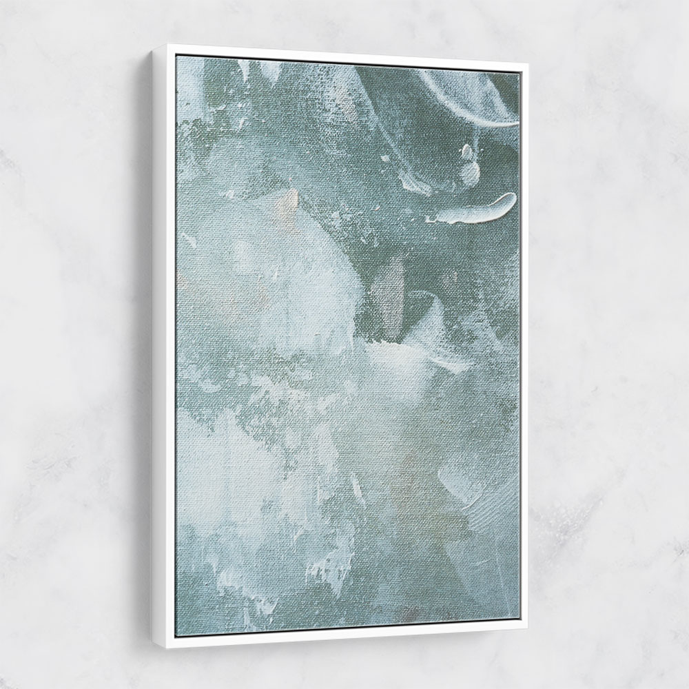 Green and White Acrylic No 3 Green and White Acrylic No 3