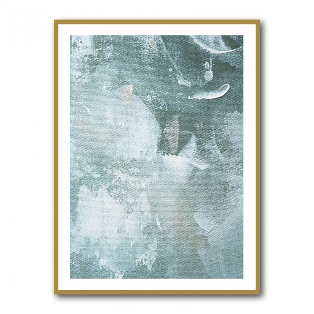 Green and White Acrylic No 3 Green and White Acrylic No 3