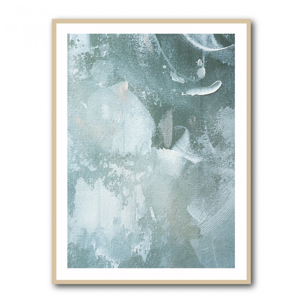 Green and White Acrylic No 3 Green and White Acrylic No 3