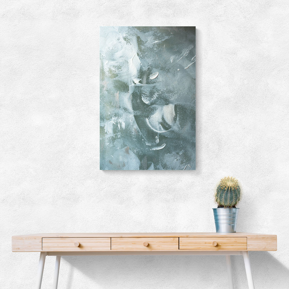 Green and White Acrylic No 2 Green and White Acrylic No 2