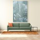 Green and White Acrylic No 1 Green and White Acrylic No 1