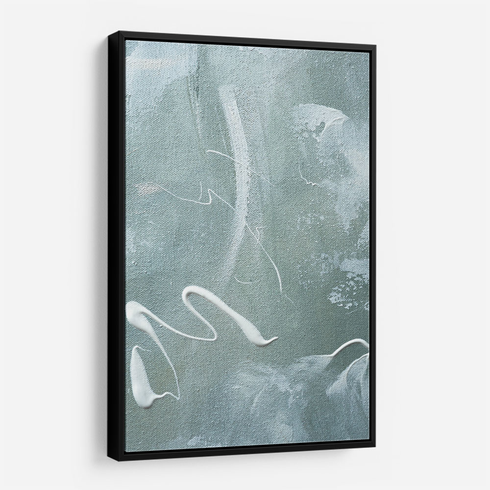 Green and White Acrylic No 1 Green and White Acrylic No 1