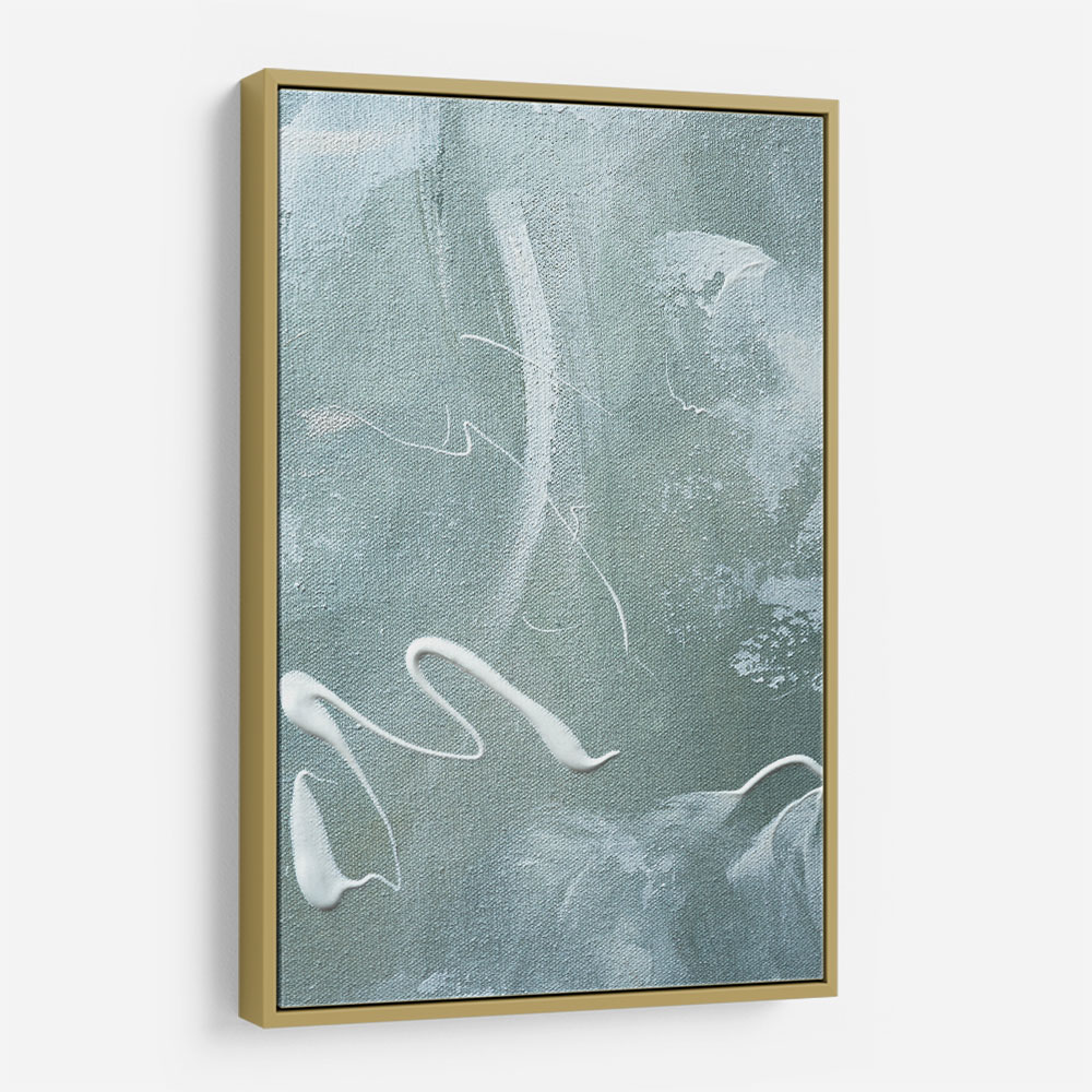 Green and White Acrylic No 1 Green and White Acrylic No 1