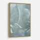 Green and White Acrylic No 1 Green and White Acrylic No 1