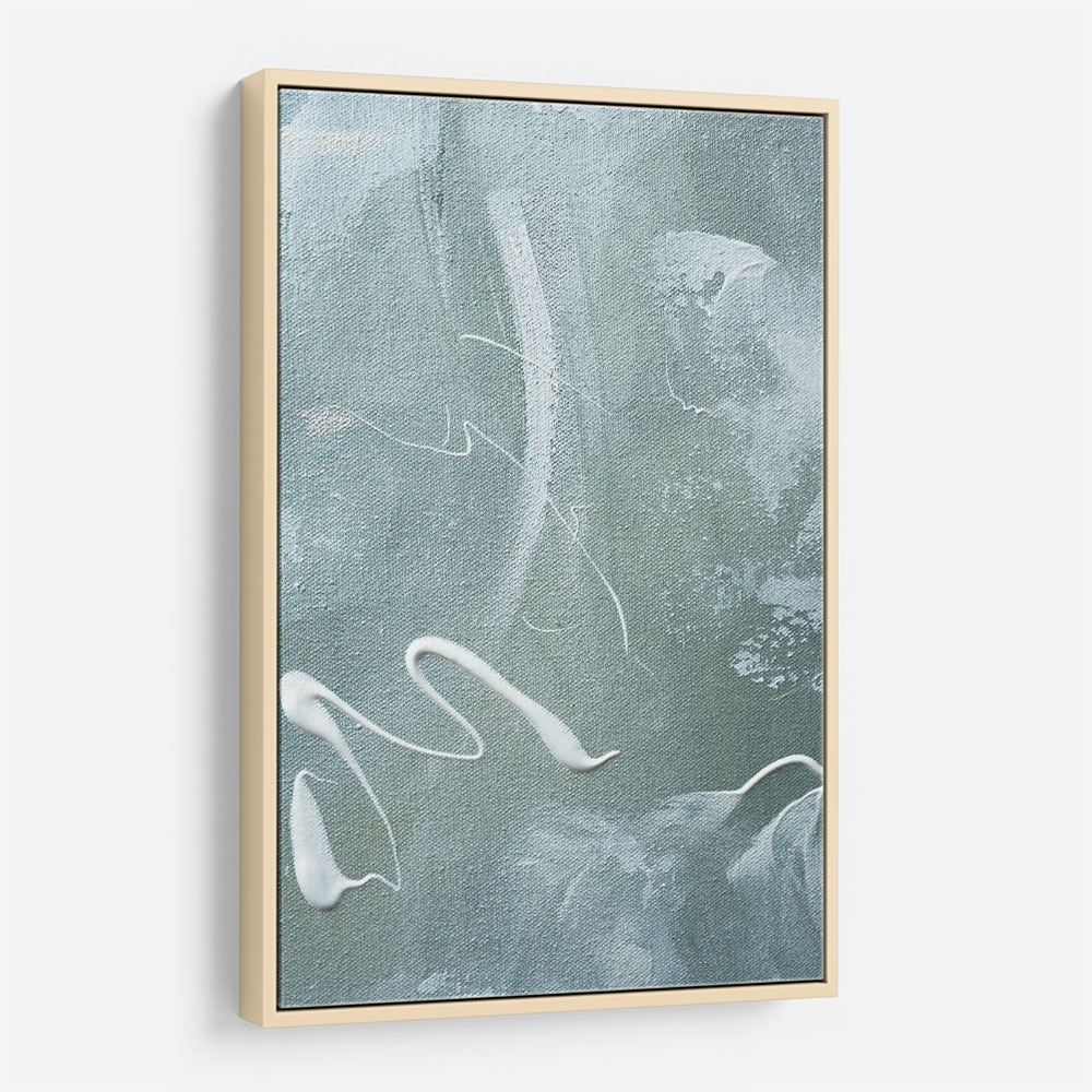 Green and White Acrylic No 1 Green and White Acrylic No 1
