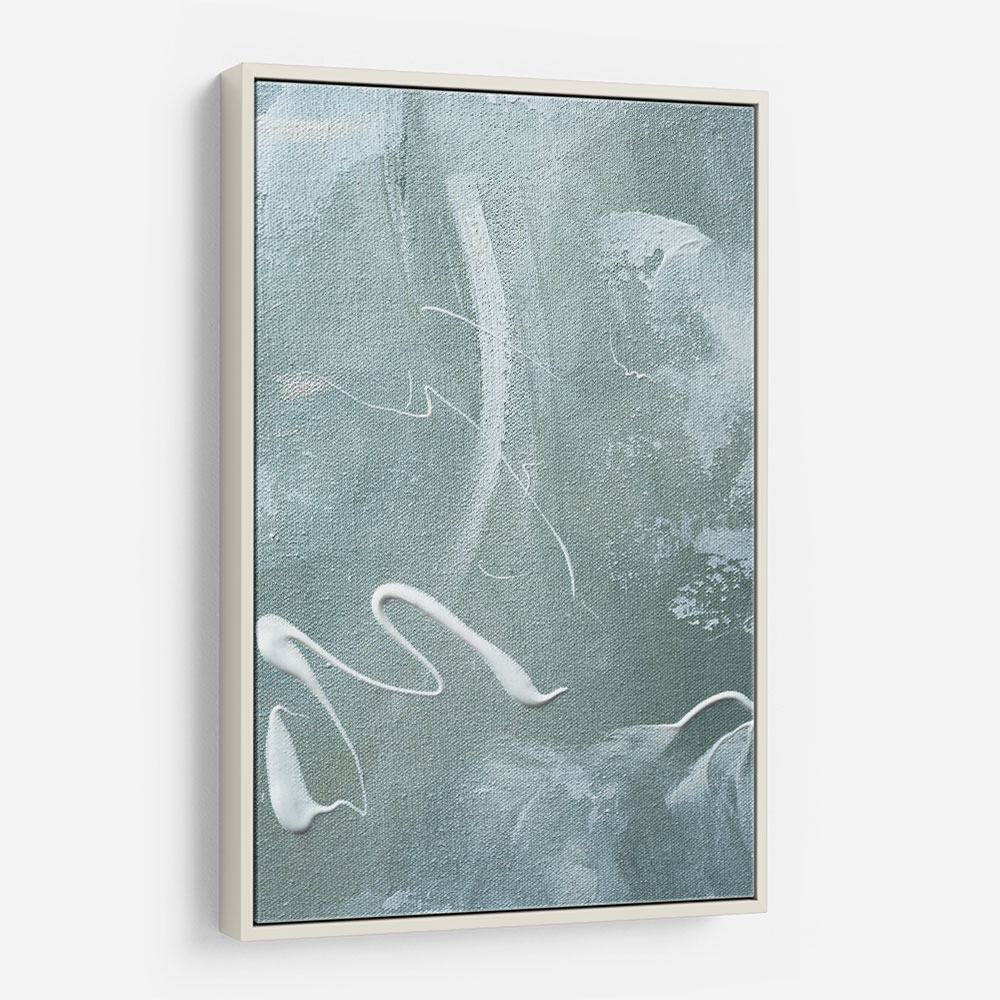 Green and White Acrylic No 1 Green and White Acrylic No 1