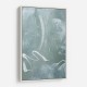 Green and White Acrylic No 1 Green and White Acrylic No 1