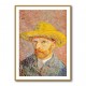 Self Portrait with a Straw Hat (1887)