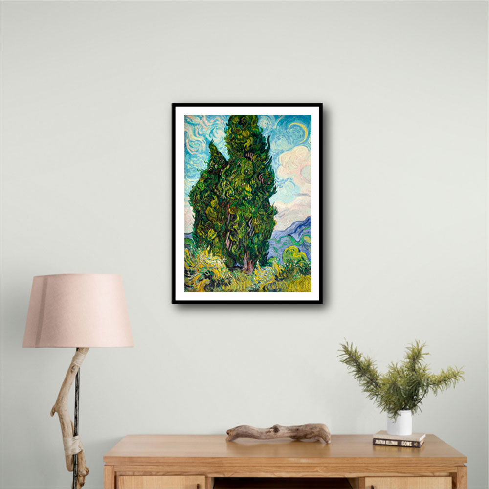 Cypresses (1889)