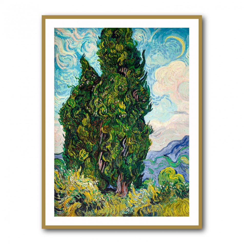 Cypresses (1889)