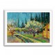 Orchard Bordered by Cypresses (1888)