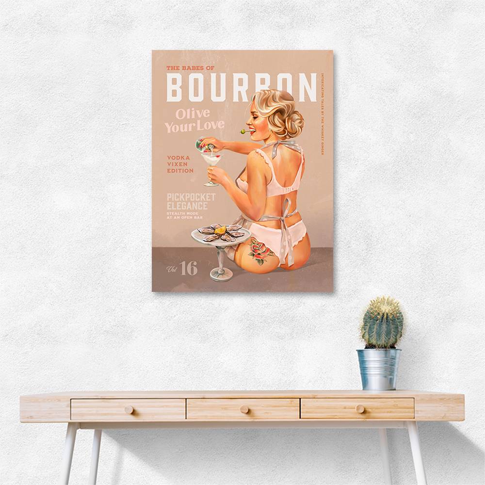 Babes of Bourbon Vol 16 Vintage Vodka Martini Pin Up Girl Babes of Bourbon Vol 16 Vintage Vodka Martini Pin Up Girl