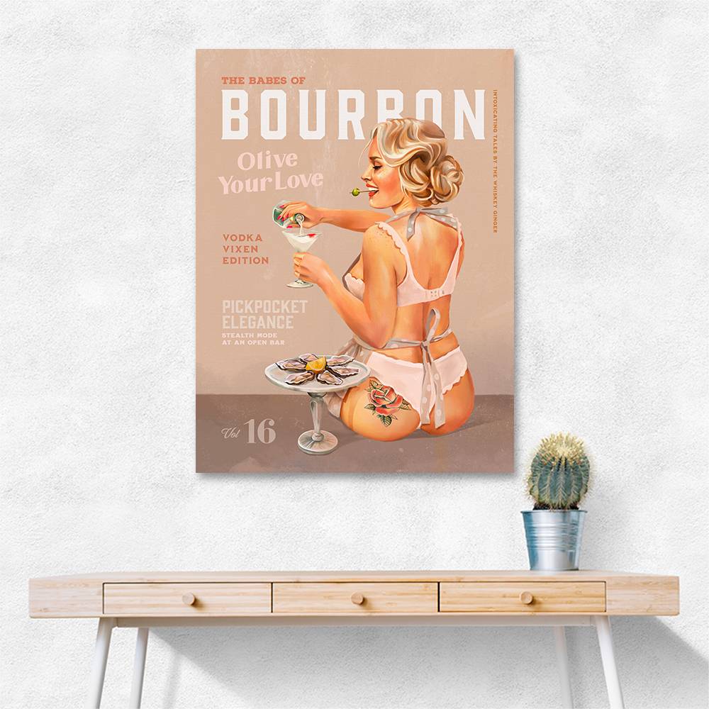 Babes of Bourbon Vol 16 Vintage Vodka Martini Pin Up Girl Babes of Bourbon Vol 16 Vintage Vodka Martini Pin Up Girl
