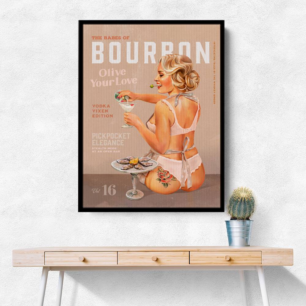 Babes of Bourbon Vol 16 Vintage Vodka Martini Pin Up Girl Babes of Bourbon Vol 16 Vintage Vodka Martini Pin Up Girl