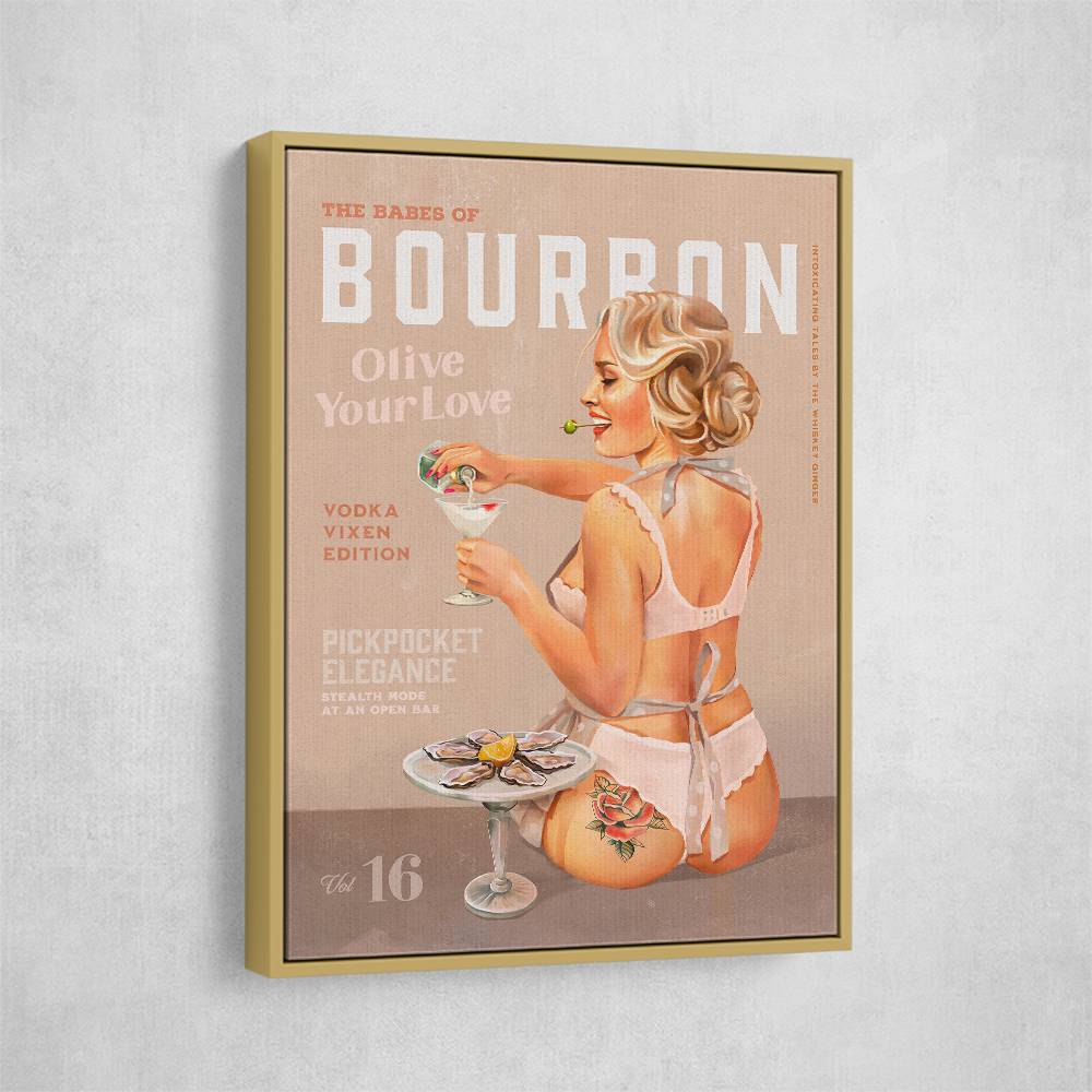 Babes of Bourbon Vol 16 Vintage Vodka Martini Pin Up Girl Babes of Bourbon Vol 16 Vintage Vodka Martini Pin Up Girl