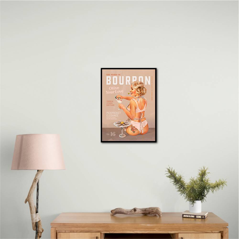 Babes of Bourbon Vol 16 Vintage Vodka Martini Pin Up Girl Babes of Bourbon Vol 16 Vintage Vodka Martini Pin Up Girl