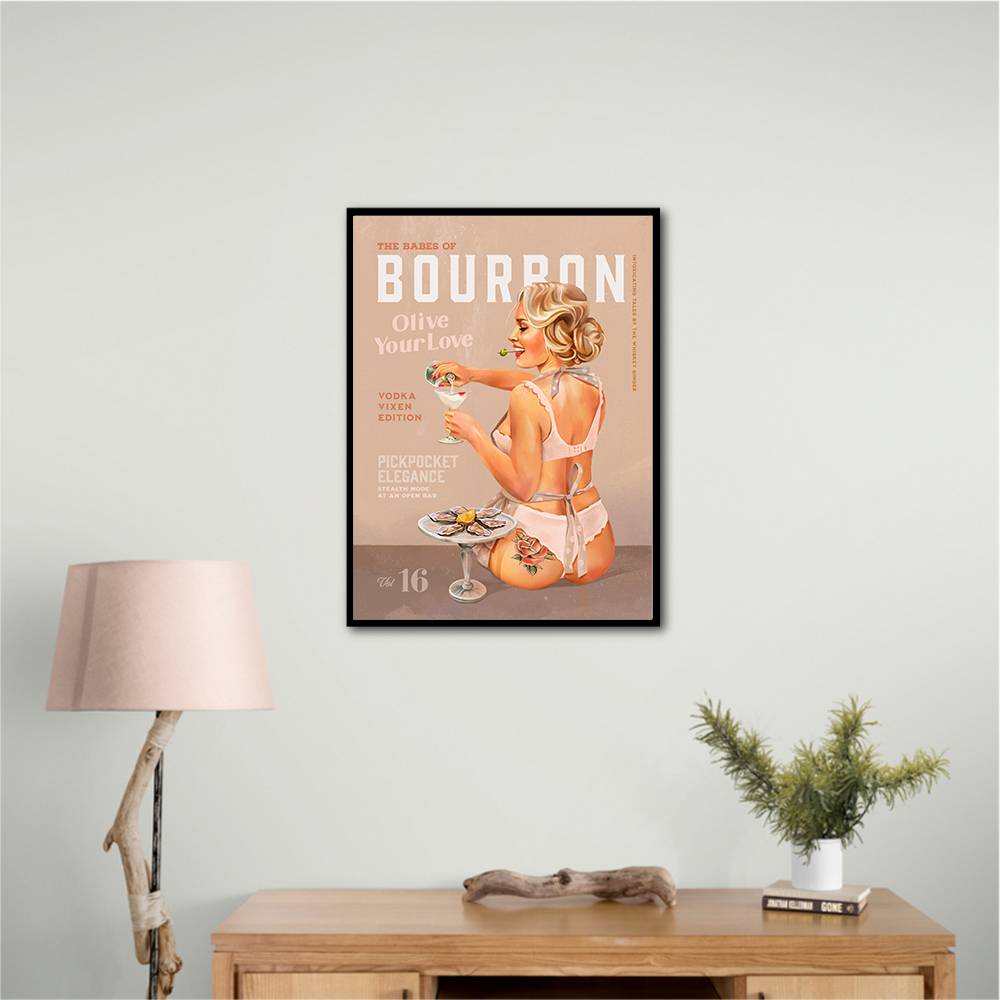 Babes of Bourbon Vol 16 Vintage Vodka Martini Pin Up Girl Babes of Bourbon Vol 16 Vintage Vodka Martini Pin Up Girl