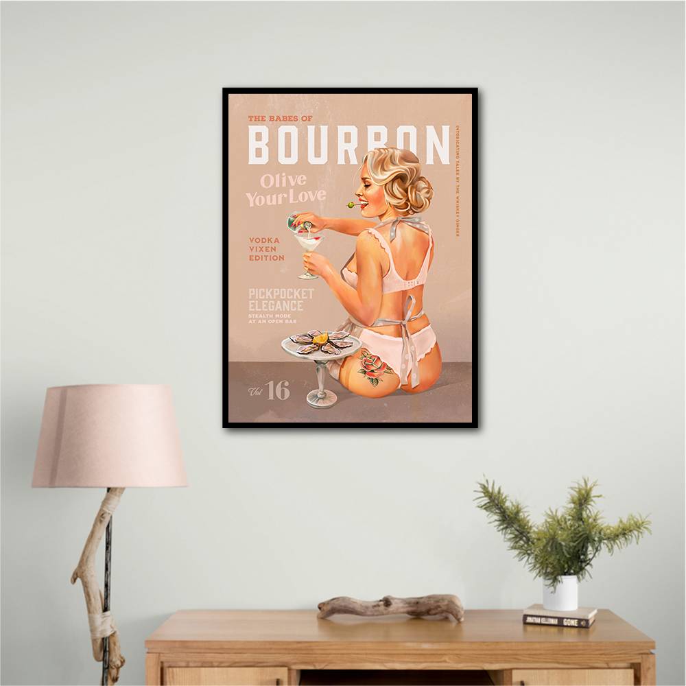 Babes of Bourbon Vol 16 Vintage Vodka Martini Pin Up Girl Babes of Bourbon Vol 16 Vintage Vodka Martini Pin Up Girl