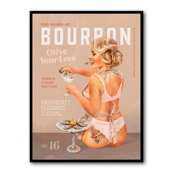 Babes of Bourbon Vol 16 Vintage Vodka Martini Pin Up Girl