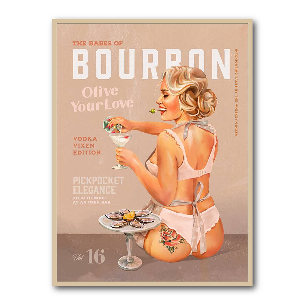Babes of Bourbon Vol 16 Vintage Vodka Martini Pin Up Girl Babes of Bourbon Vol 16 Vintage Vodka Martini Pin Up Girl