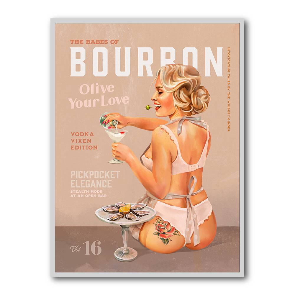 Babes of Bourbon Vol 16 Vintage Vodka Martini Pin Up Girl Babes of Bourbon Vol 16 Vintage Vodka Martini Pin Up Girl