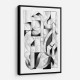 Arabic Abstract Boxes Wall Art