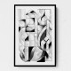 Arabic Abstract Boxes Wall Art