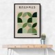Framed Canvas Size:: Extra Large 90 x 120 cm Bauhaus Wall Art 094