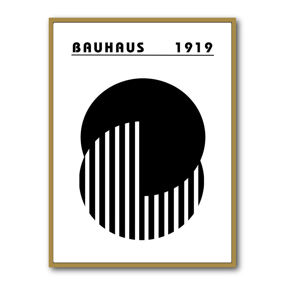 Bauhaus Wall Art A3 Bauhaus Wall Art A3