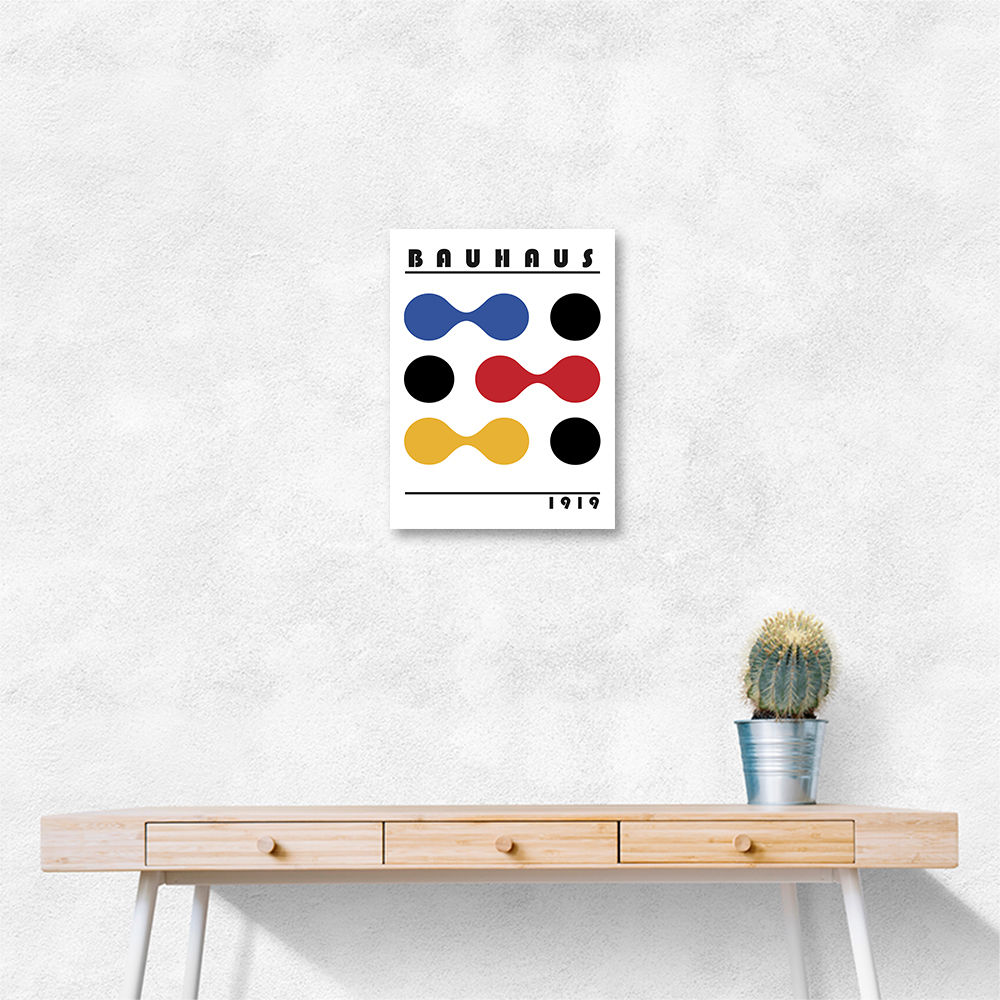 Bauhaus Wall Art A4 Bauhaus Wall Art A4