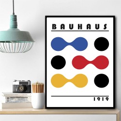 Bauhaus Wall Art A4