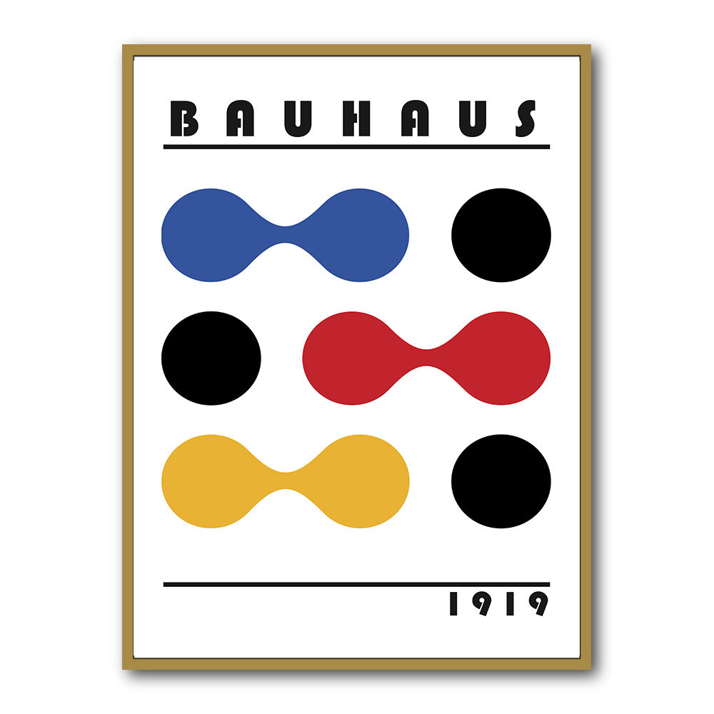 Bauhaus Wall Art A4 Bauhaus Wall Art A4